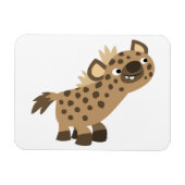 Curieuze Cartoon Hyena Flexible Magnet Magneet (Horizontaal)