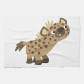 Curieuze Cartoon Hyena Kitchen Towel Theedoek (Horizontaal)