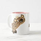 Curieuze Cartoon Hyena Mok (Voorkant links)