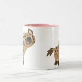 Curieuze Cartoon Hyena Mok (Center)