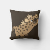Curieuze Cartoon Hyena Pillow Kussen (Voorkant)