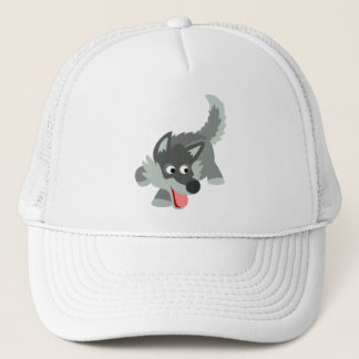 Curieuze Cartoon Wolf Pet