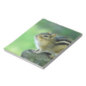 Curieuze Chipmunk Notitieblok (Linkerzijde)