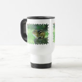 Curieuze Chipmunk Plastic Travel Mug Reisbeker (Voorkant links)