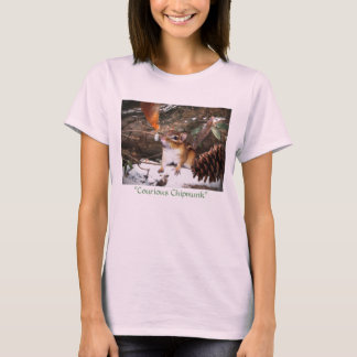"Curieuze Chipmunk" T-shirt