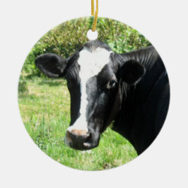 Curieuze Cow Ornament
