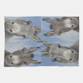 Curieuze Donkeys Theedoek (Horizontaal)