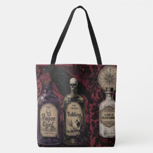Curieuze Elixers & Raven Schoudertas Lg. Tote Bag