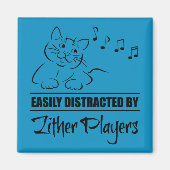 Curieuze kat is gemakkelijk verstoord door beide s magneet (Voorkant)