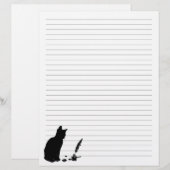 Curieuze Kitten Letterhead - Katten & boeken (Voorkant / Achterkant)