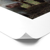 Curieuze Koeien 1 Poster (Hoek)