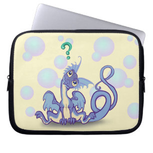 Curieuze lil Dragon~ Laptop Sleeve