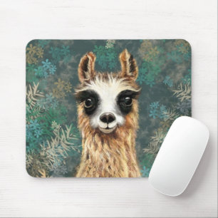 Curieuze Llama Muismat Gift Fun - Schilderen