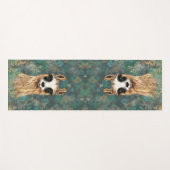 Curieuze Llama Yoga Mat Fun (Voorkant (horizontaal))