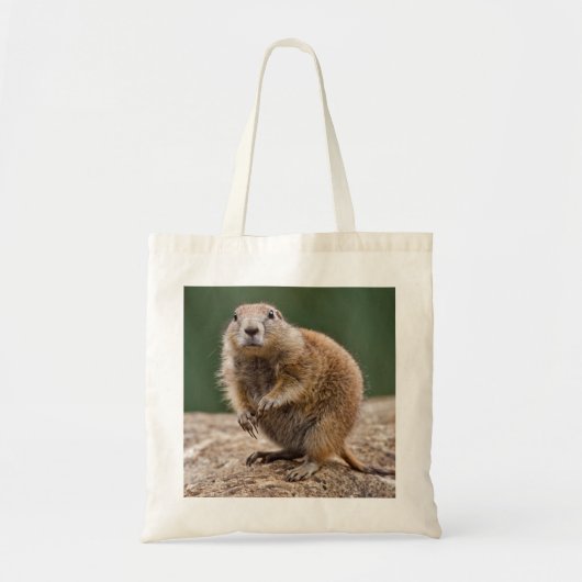 Curieuze Prairie Dog Bag Tote Bag (Voorkant)