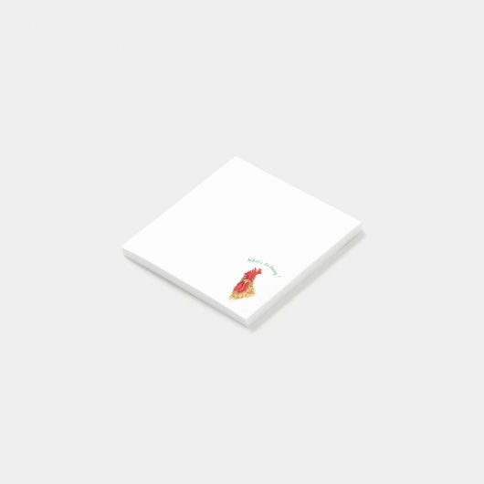 Curieuze speelgoedfilm post-it® notes (Schuin)