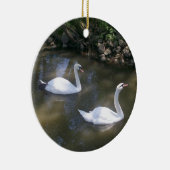 Curieuze Swans Ornament (Rechts)