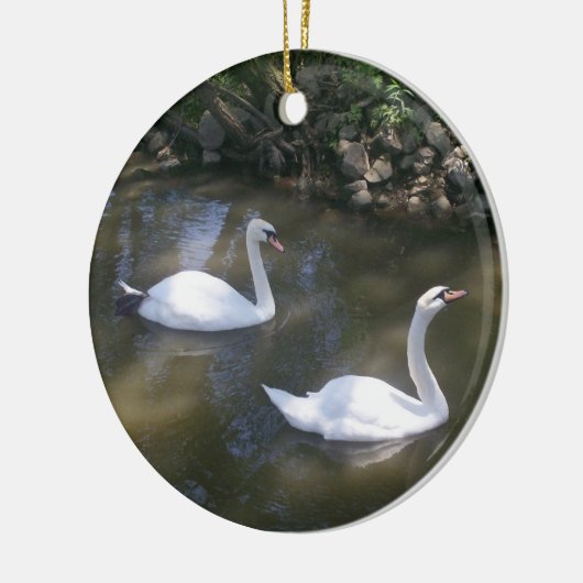 Curieuze Swans Ornament (Links)