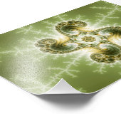 Curieuze Tentakels - Fractale kunst Foto Afdruk (Hoek)