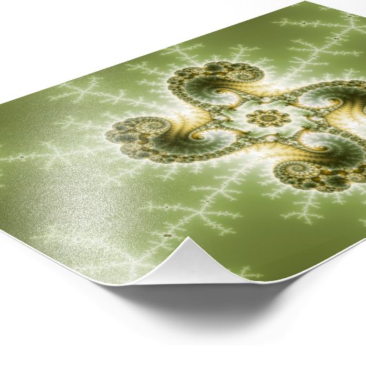 Curieuze Tentakels - Fractale kunst Foto Afdruk (Hoek)