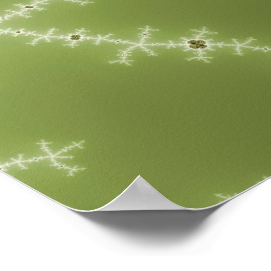 Curieuze Tentakels - Fractale kunst Poster (Hoek)