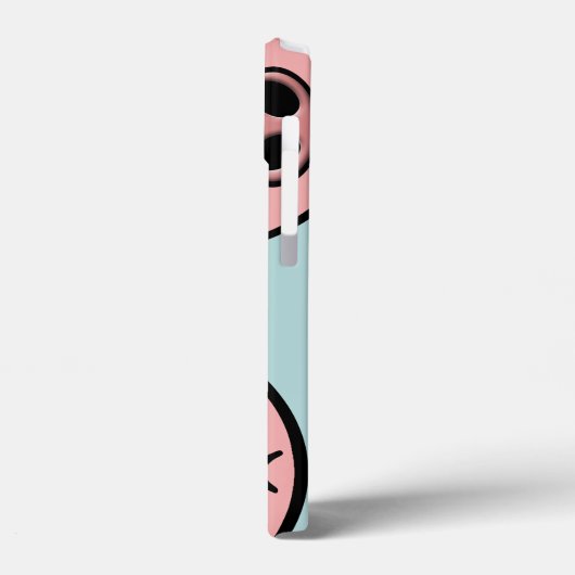 Curieuze varkens Case-Mate iPhone case (Achterkant / Links)