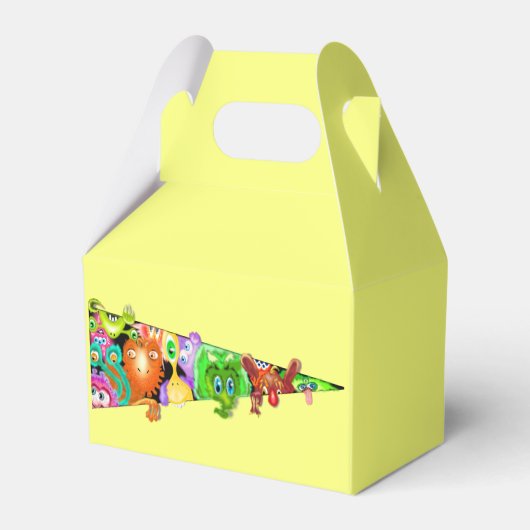 Curiositeit Aliens-voorverpakking - Aangepaste kle Bedankdoosjes (Voorkant Zijde)