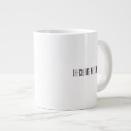 Curiositeit en moed vereisen extra koffie grote koffiekop