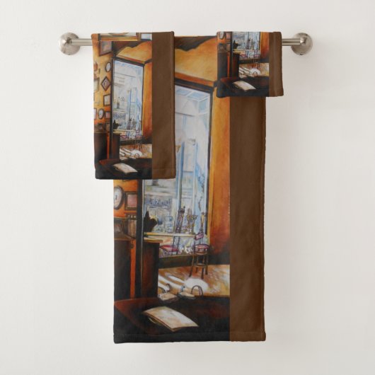 Curiositeit is het Hulpmiddel van het Wijs Bad Handdoek (Insitu)