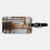 Curiositeit is het Hulpmiddel van het Wijs Bagagelabel (Voorkant horizontaal)