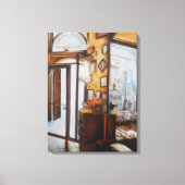 Curiositeit is het Hulpmiddel van het Wijs Canvas Afdruk (Voorkant)