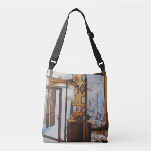 Curiositeit is het Hulpmiddel van het Wijs Crossbody Tas (Voorkant)