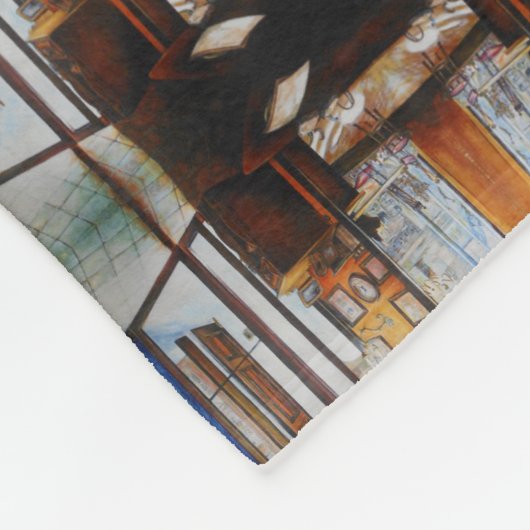 Curiositeit is het Hulpmiddel van het Wijs Fleece Deken (Hoek)