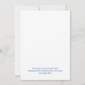 Curiositeit is het Hulpmiddel van het Wijs Kaart (Achterkant)