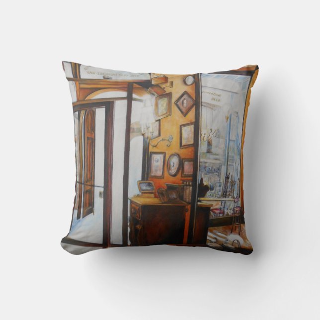 Curiositeit is het Hulpmiddel van het Wijs Kussen (Voorkant)