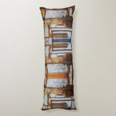 Curiositeit is het Hulpmiddel van het Wijs Lichaamskussen (Achterkant (Verticaal))