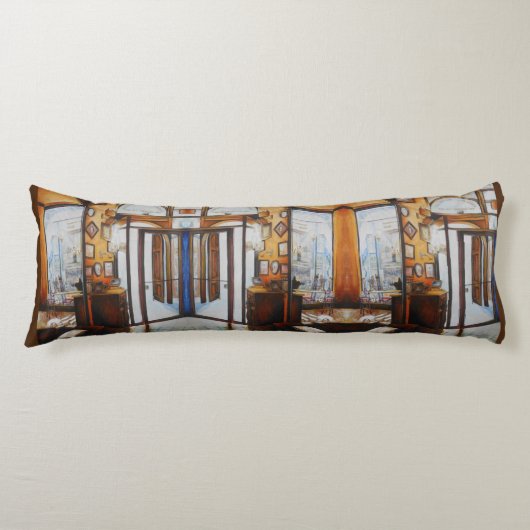 Curiositeit is het Hulpmiddel van het Wijs Lichaamskussen (Voorkant)