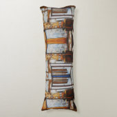 Curiositeit is het Hulpmiddel van het Wijs Lichaamskussen (Voorkant Verticaal)