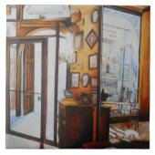 Curiositeit is het Hulpmiddel van het Wijs Tegeltje (Voorkant)