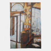 Curiositeit is het Hulpmiddel van het Wijs Theedoek (Verticaal)