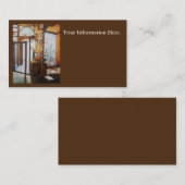 Curiositeit is het Hulpmiddel van het Wijs Visitekaartje (Voorkant / Achterkant)