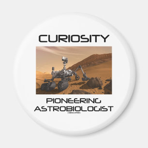 Curiositeit pioneering Astrobioloog (Mars Rover) Magneet