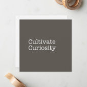 Curiositeitskaart cultiveren notitiekaartje (Voorkant / Achterkant in situ)