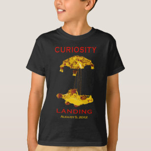 Curiosity Rover Landing (EDL) Team Logo T-shirt