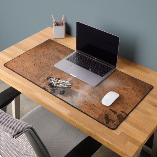 Curiosity Rover landt op het Marsoppervlak. Bureaumat (Kantoor 2)