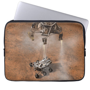 Curiosity Rover landt op het Marsoppervlak. Laptop Sleeve