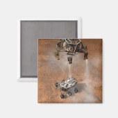 Curiosity Rover landt op het Marsoppervlak. Magneet (Voorkant / Achterkant)