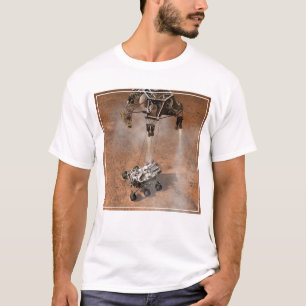 Curiosity Rover landt op het Marsoppervlak. T-shirt