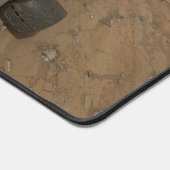 Curiosity Rover op het oppervlak van Mars. Bureaumat (Hoek)