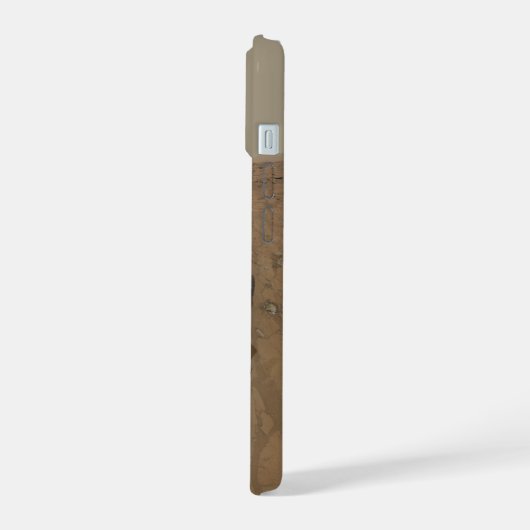 Curiosity Rover op het oppervlak van Mars. iPhone 15 Case (Linkerkant)